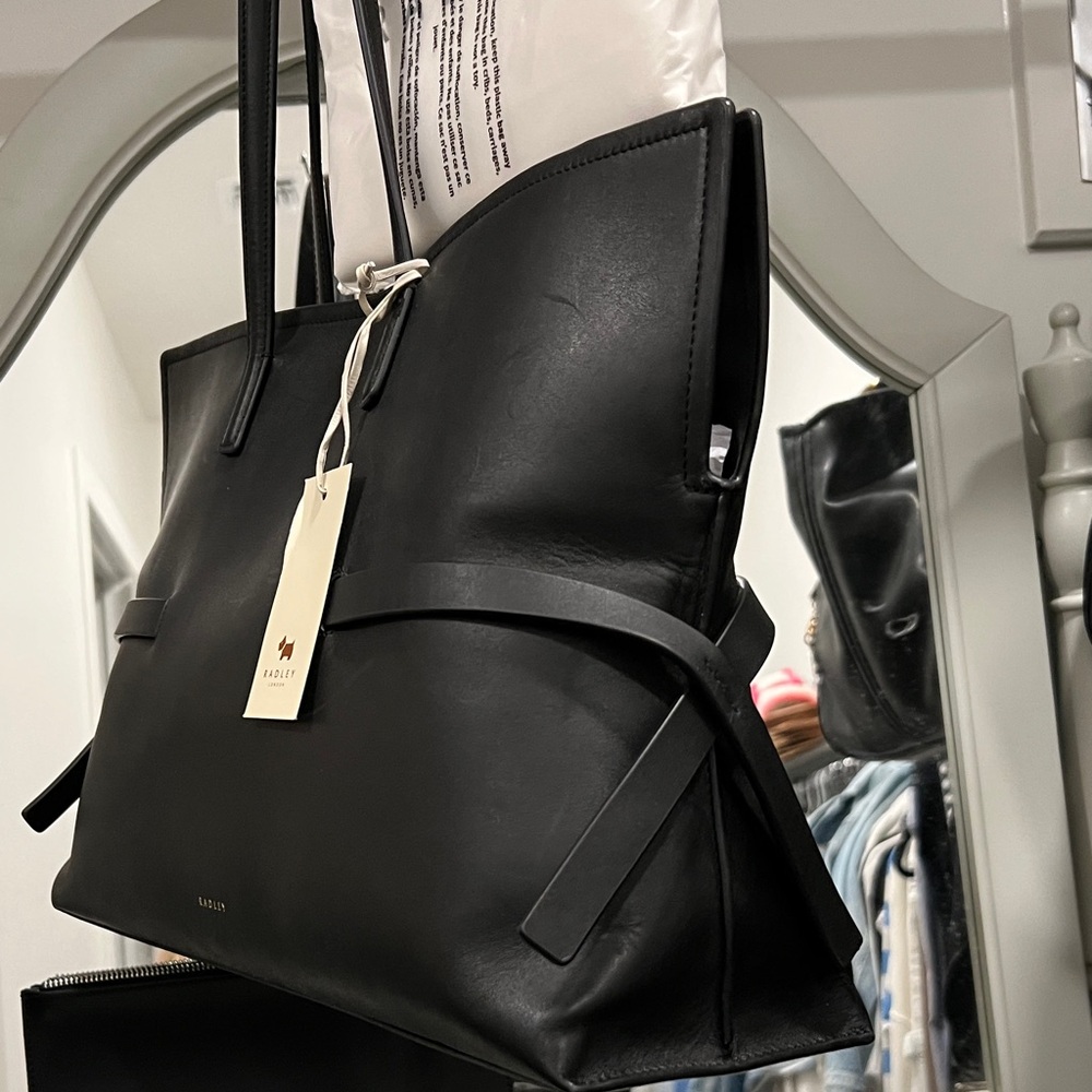 RADLEY LONDON Black Leather Tote - Picture 5 of 6